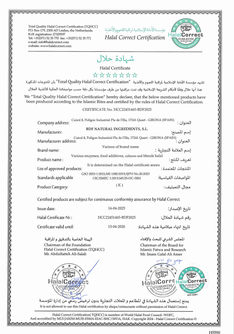 Kombucha Gut2be Halal sertificat