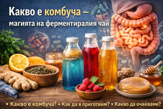 Какво е комбуча, как да я приготвим и какво да очакваме за здравето си - GUT2BE Комбуча