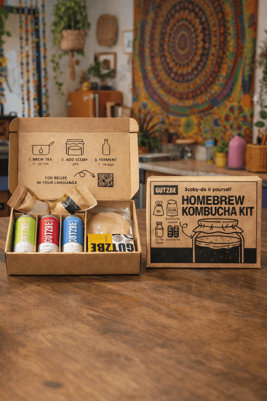 Комбуча Сет за Комбуча у Дома - GUT2BE КомбучаКомбуча Сет за Комбуча у ДомаКомбуча гъбаGUT2BE КомбучаGUT2BE Комбуча