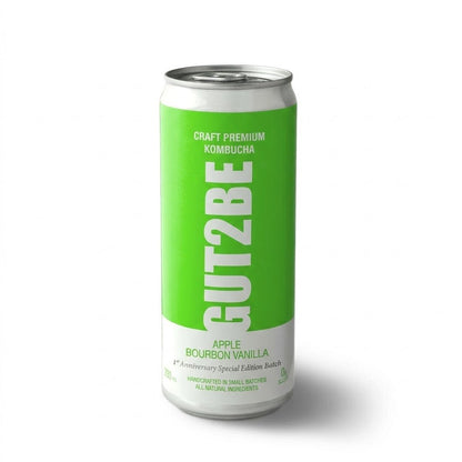 Зелен кен с комбуча Ябълка и Бърбонска ванилия