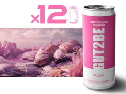 GUT2BE kombucha s kolagen v kenche