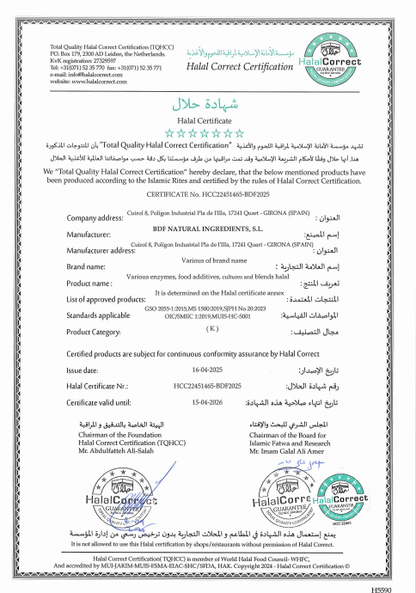 Kombucha Gut2be Halal sertificat