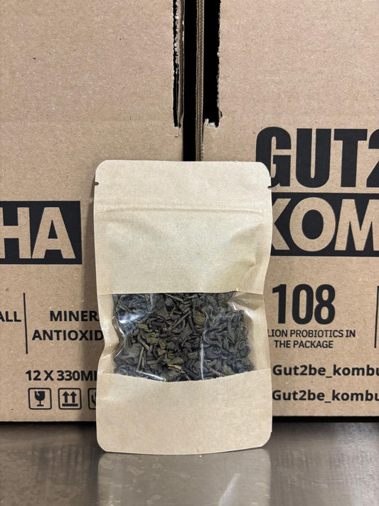 Зелен Чай за Комбуча без примеси напълно органичен  - GUT2BE Комбуча Зелен Чай за Комбуча